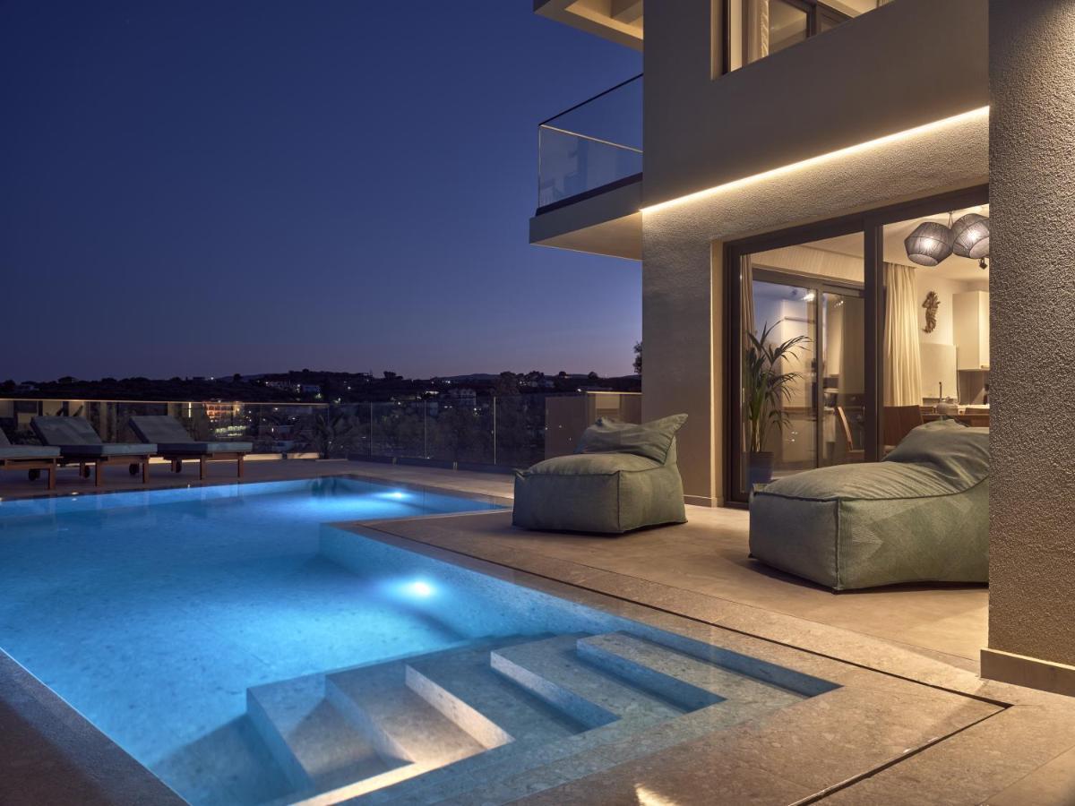 Uparati Villa - Hilltop Sea View Retreat Tsilivi  Buitenkant foto