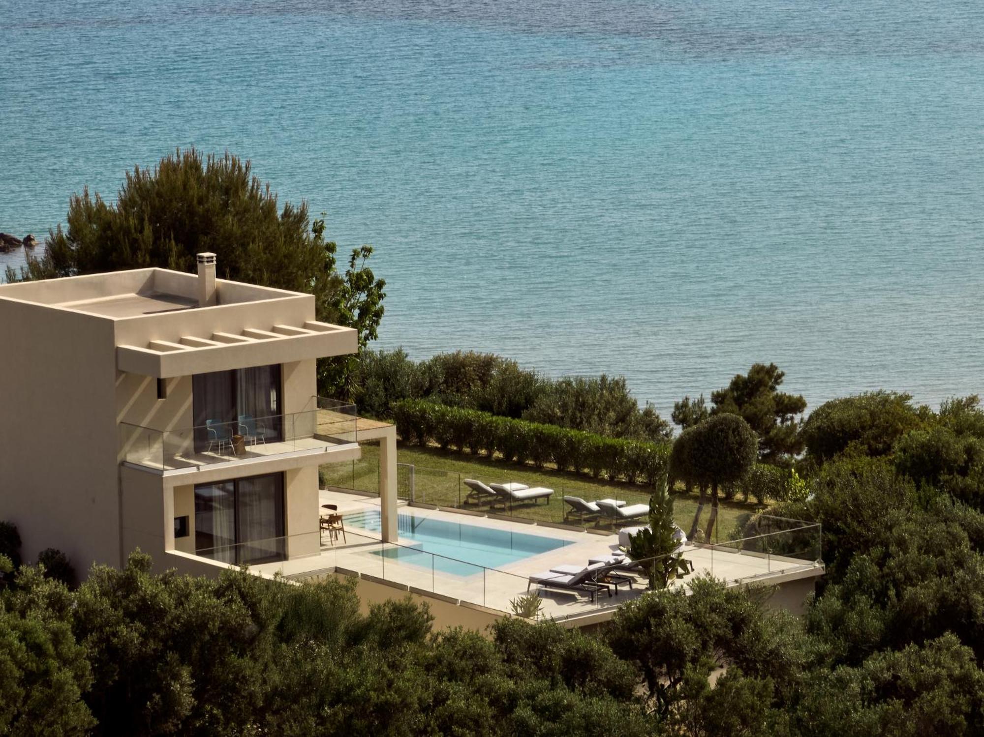 Uparati Villa - Hilltop Sea View Retreat Tsilivi  Buitenkant foto