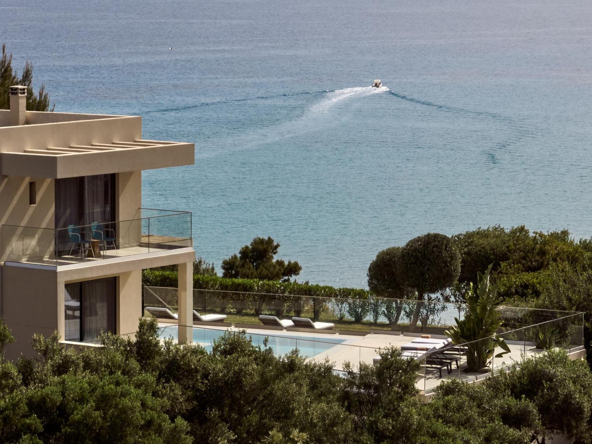 Uparati Villa - Hilltop Sea View Retreat Tsilivi  Buitenkant foto