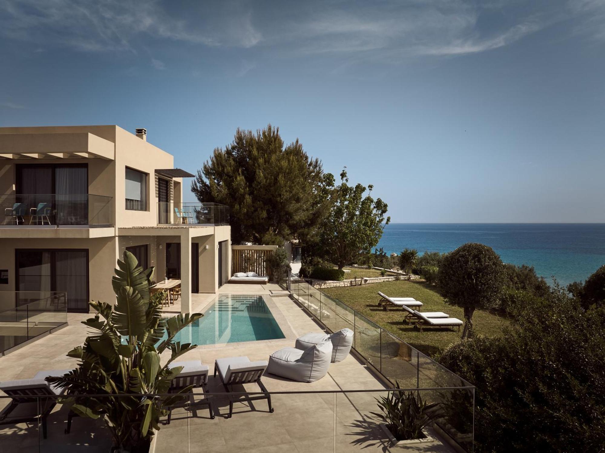 Uparati Villa - Hilltop Sea View Retreat Tsilivi  Buitenkant foto