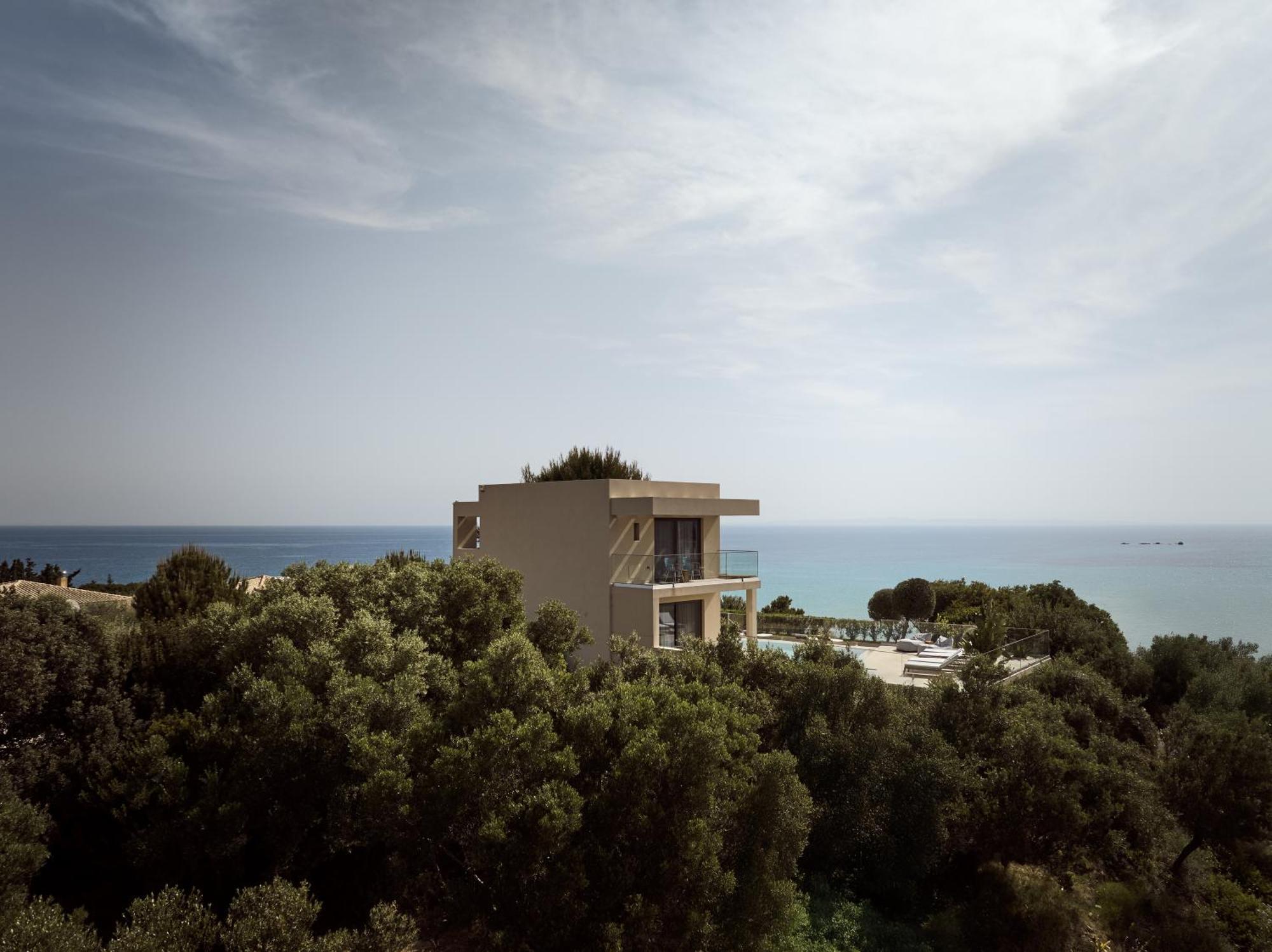 Uparati Villa - Hilltop Sea View Retreat Tsilivi  Buitenkant foto